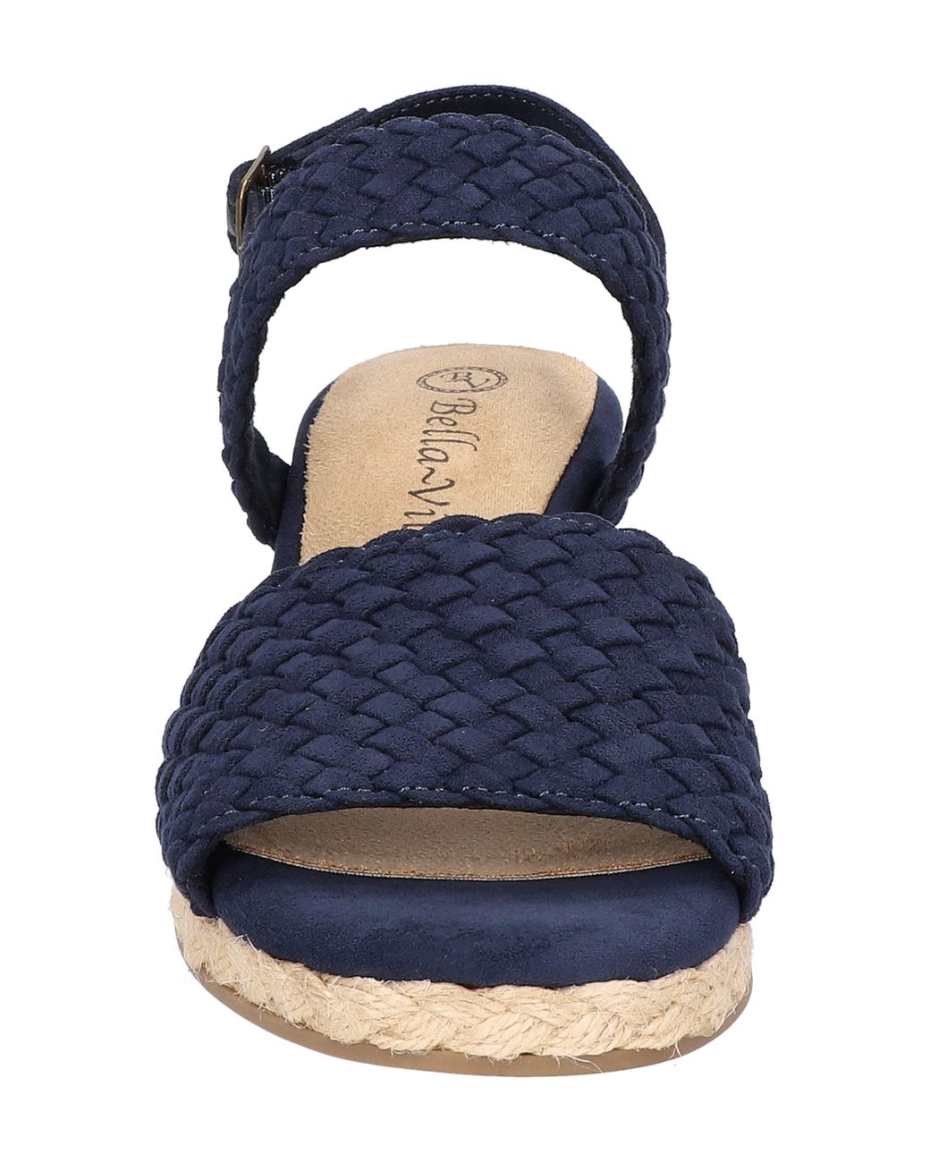 Bella Vita Mariella Slingback Wedge Sandal in Blue | Lyst