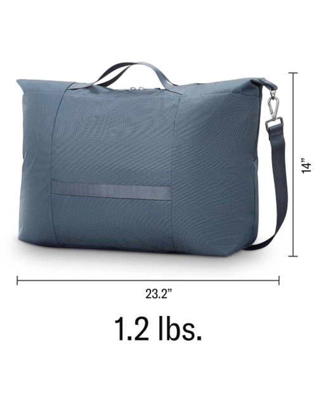 Samsonite Blue Polyester Soft Duffle For Ultra Lightweight Travel - Elemental