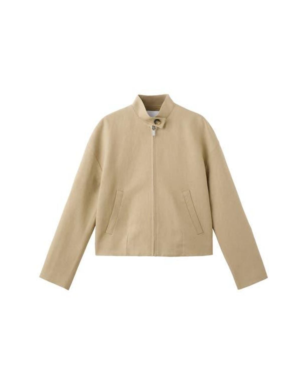 Mango Natural Linen Blend Jacket