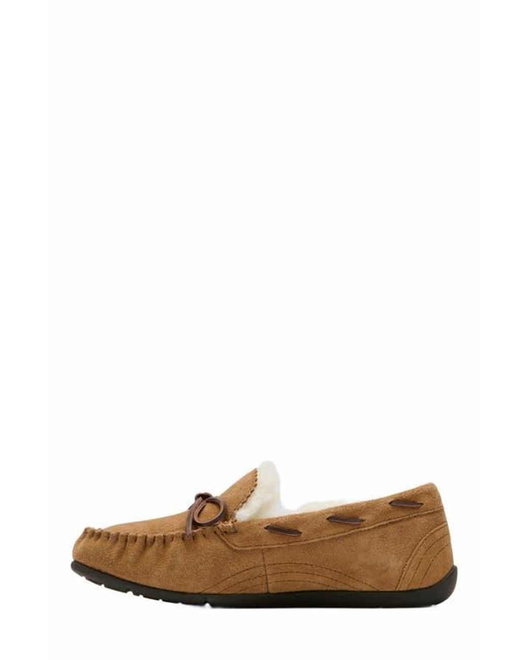 ABEO Brown Amble Bow Slipper