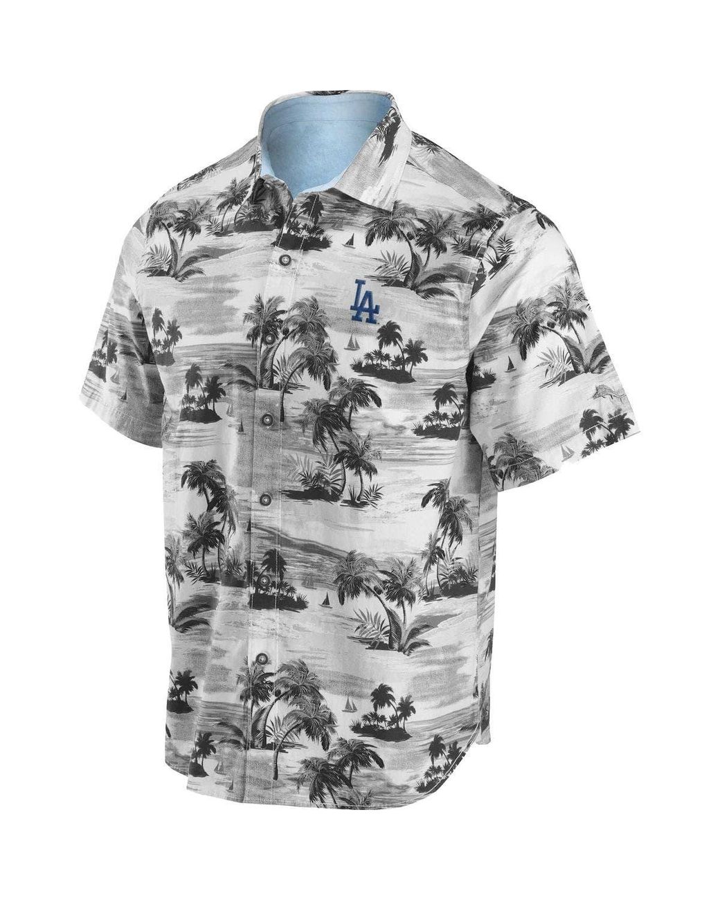 Tommy Bahama Los Angeles Dodgers Tropical Horizons Button-up Shirt At ...