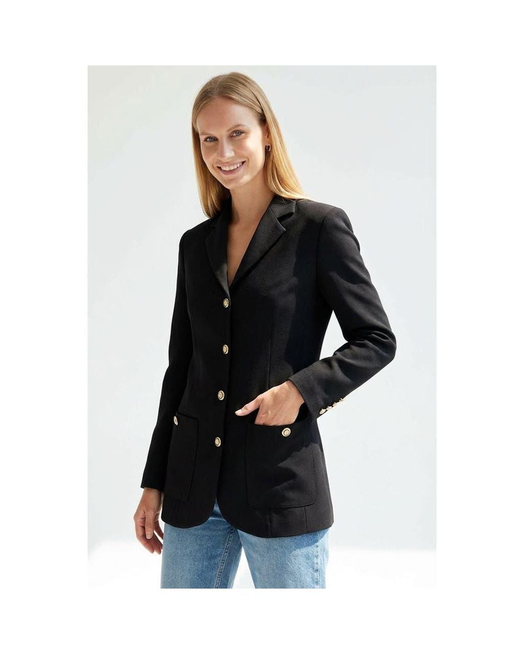 Exquise Black Jaime Blazer Jacket