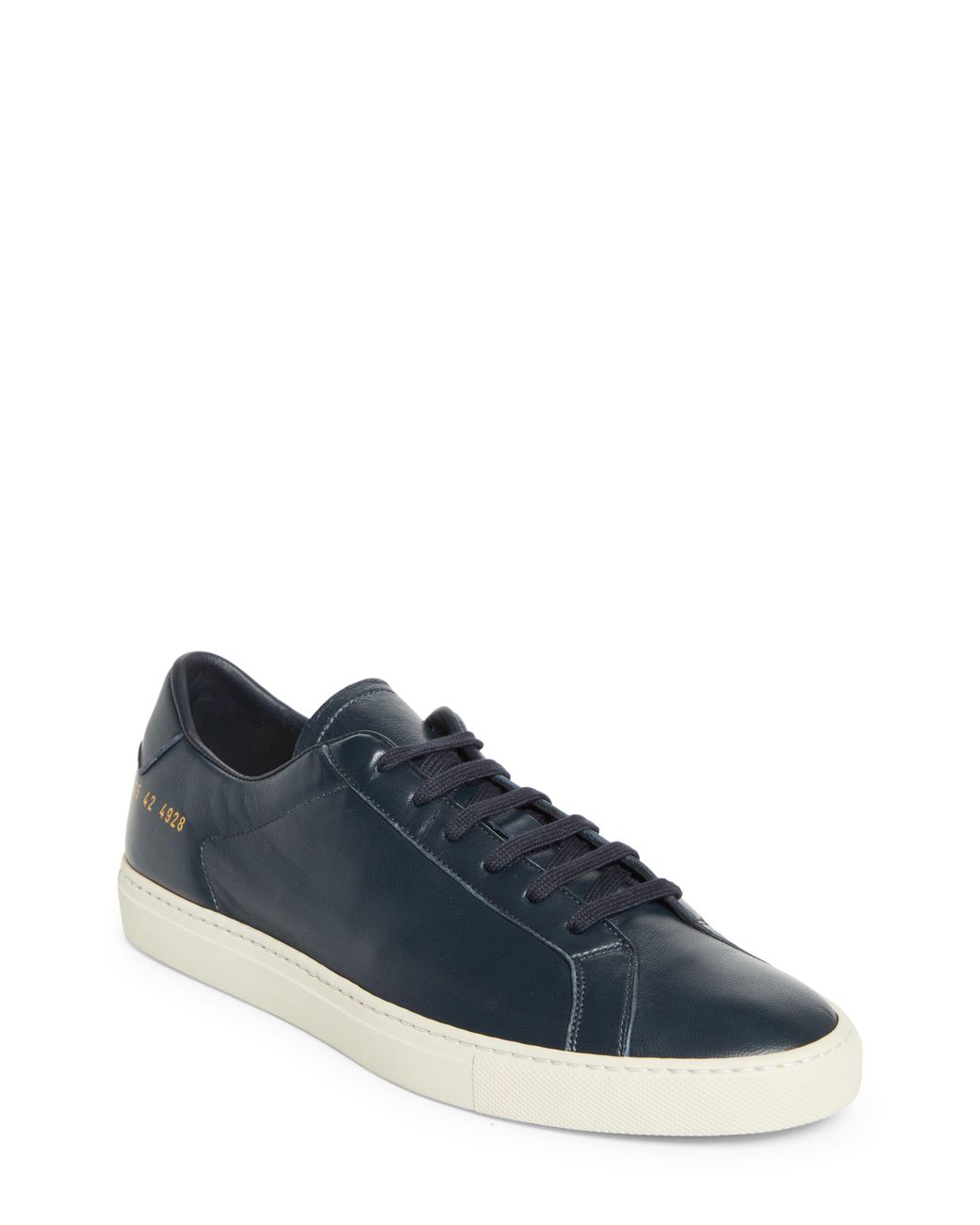 Common Projects Blue Achilles Slim Premium Sneaker for men