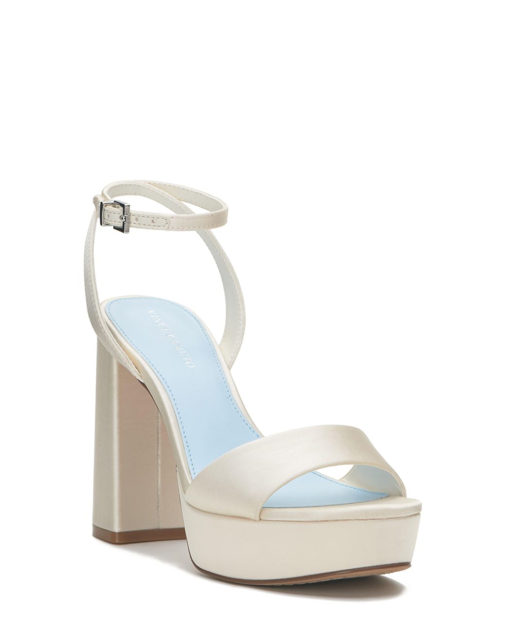 Vince Camuto Pendry Ankle Strap Platform Sandal in White Lyst