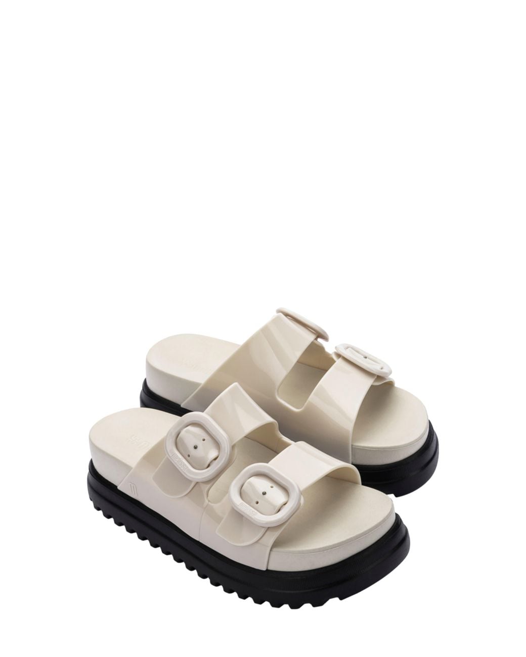 Melissa Metallic Cozy Platform Sandal
