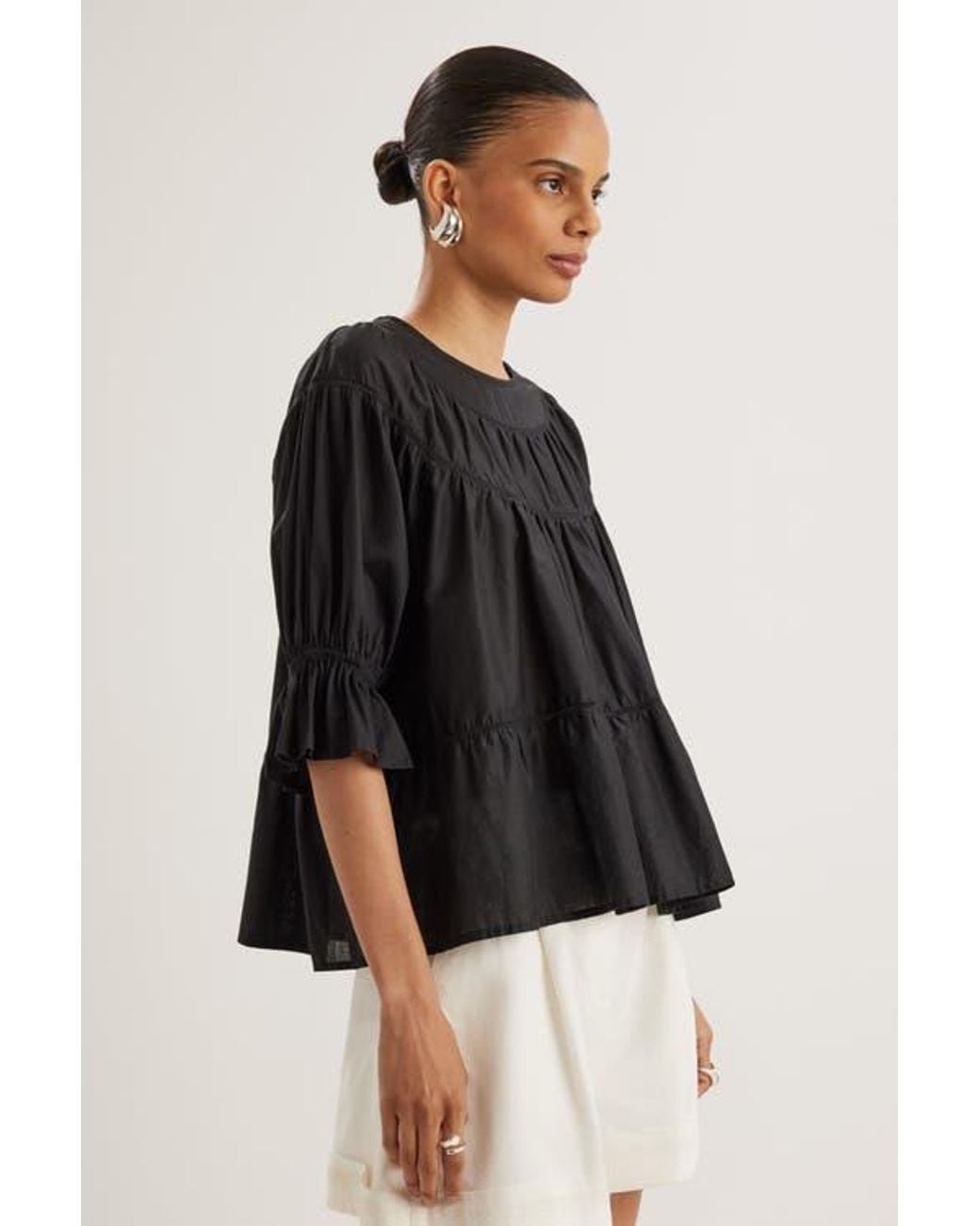 Merlette Black Sol Top