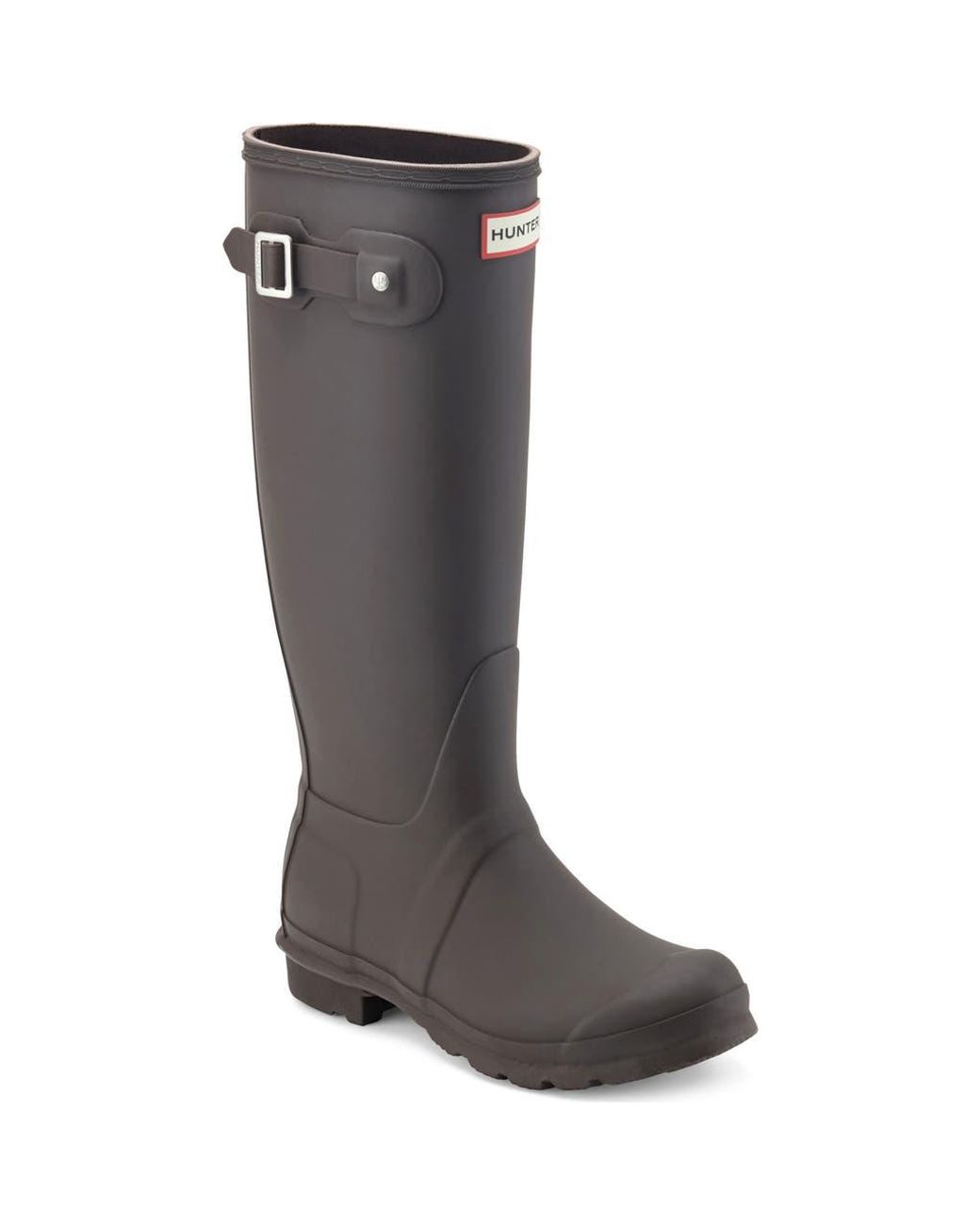 Hunter Brown Original Tall Waterproof Rain Boot