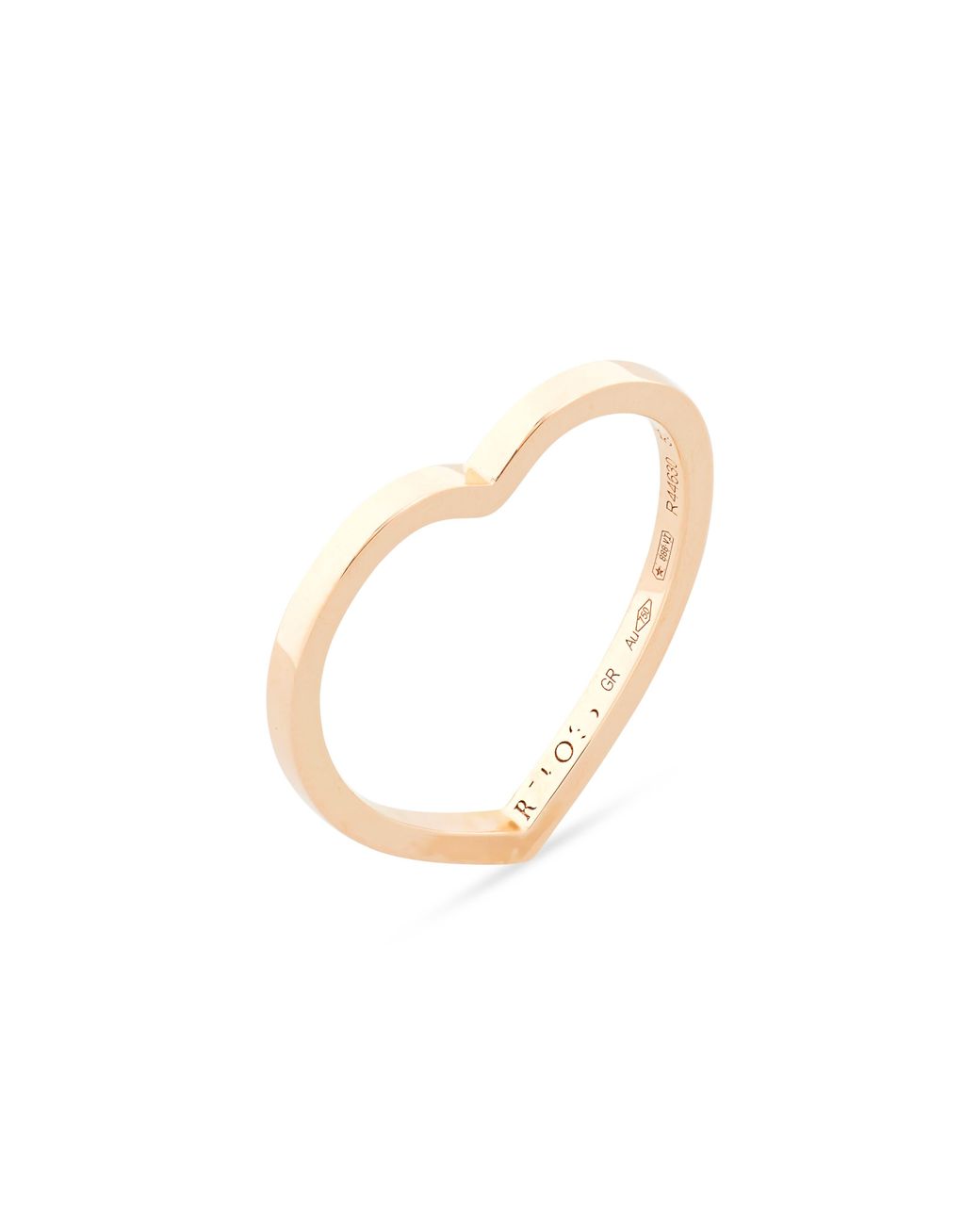 Repossi Metallic Antifer Heart Ring