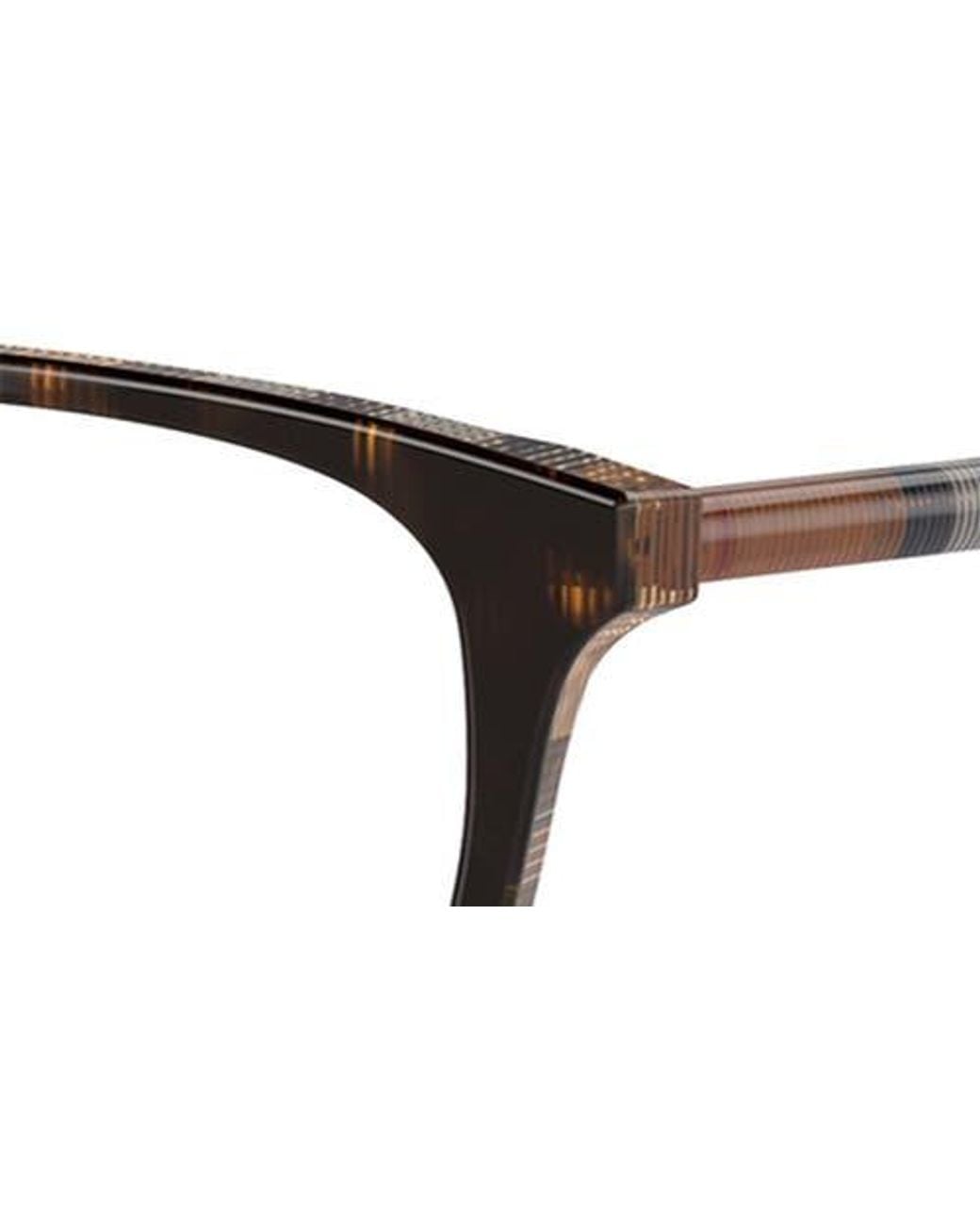 Burberry Multicolor 53Mm Rectangular Optical Glasses