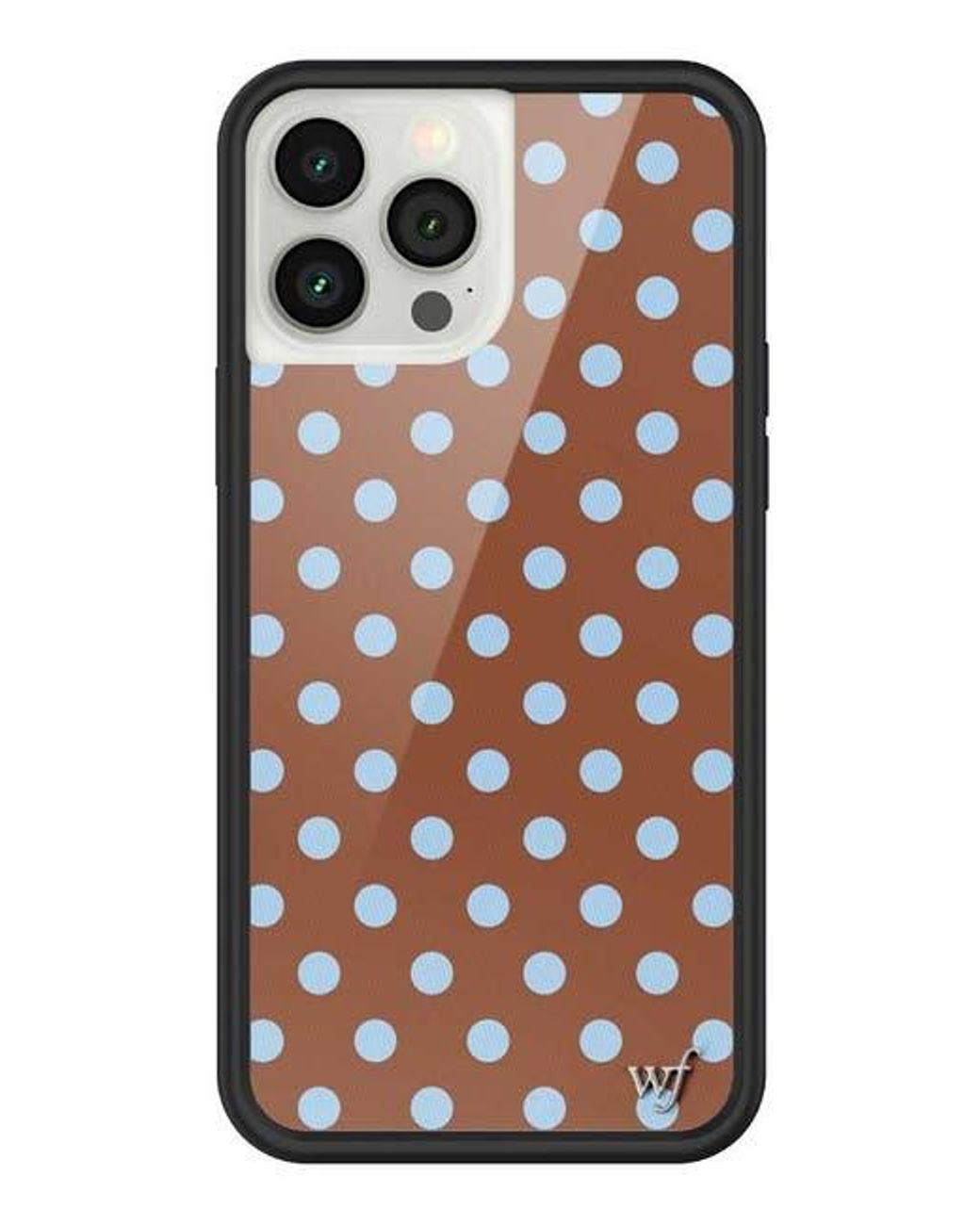 Wildflower Cases Brown Polka Dot