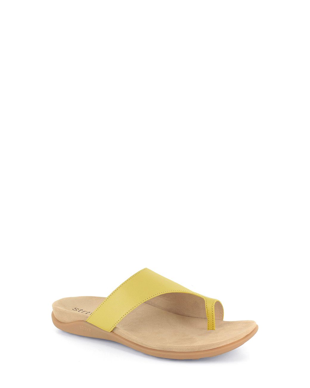 Strive Yellow Capri Iii Toe Loop Sandal