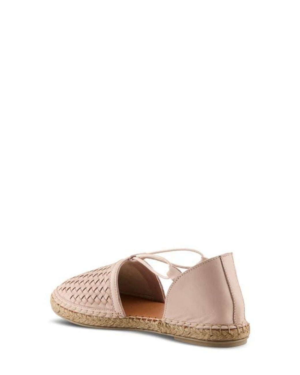 Spring Step Brown Clovae Espadrille Flat