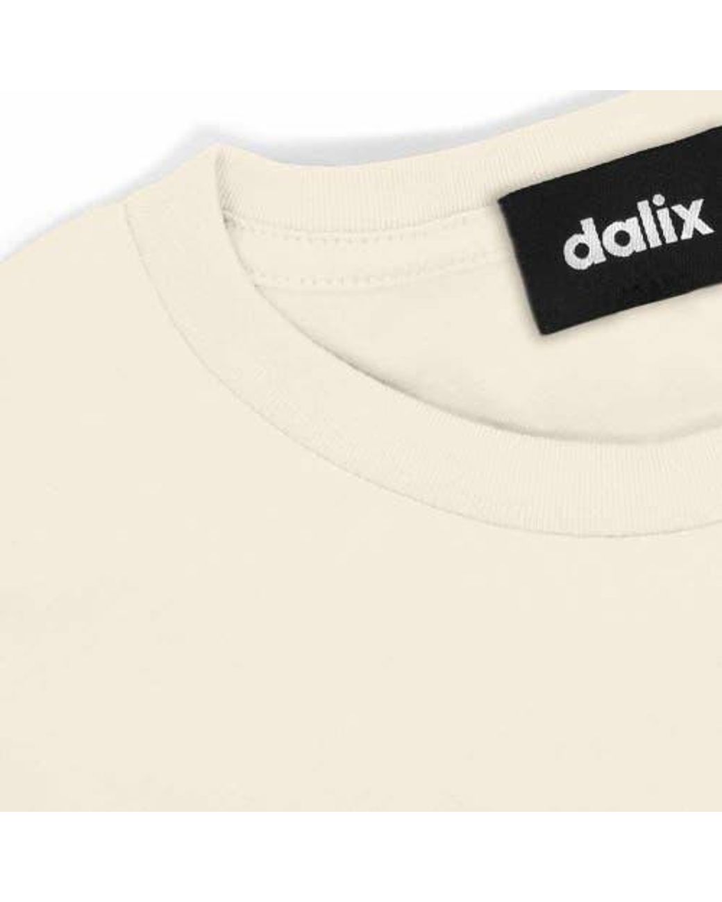 Alix Natural Jersey Relaxed Tee