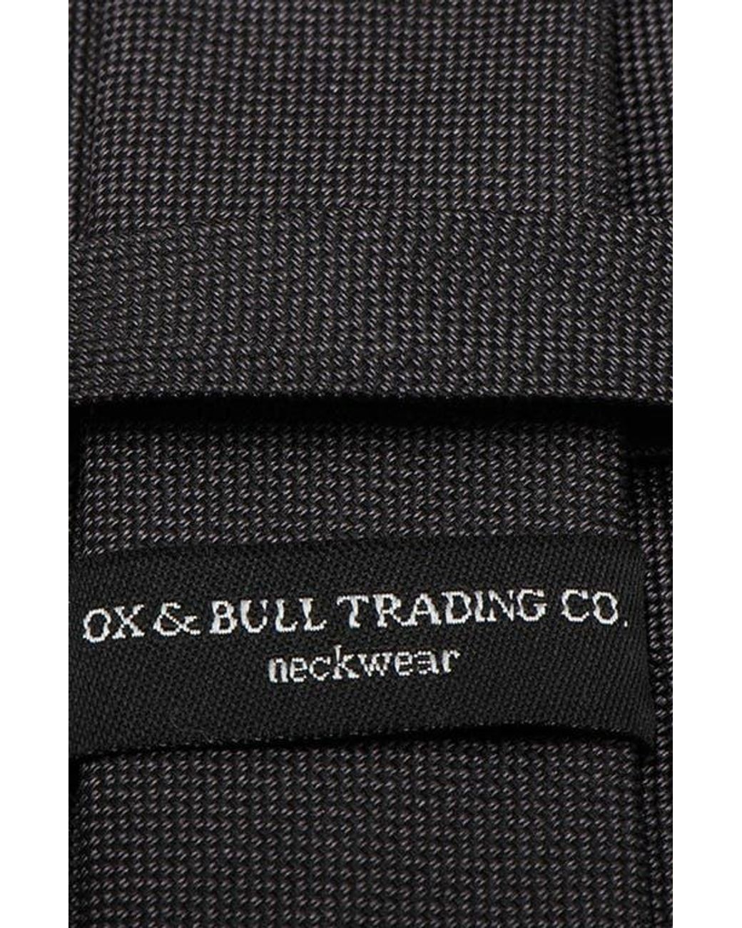 Cufflinks Inc. Black Silk Tie for men