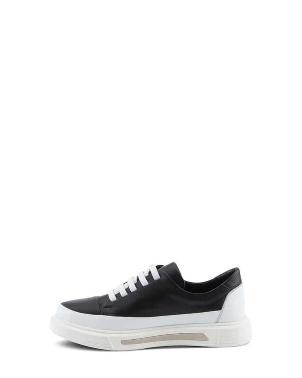 Spring Step White Dune Platform Sneaker