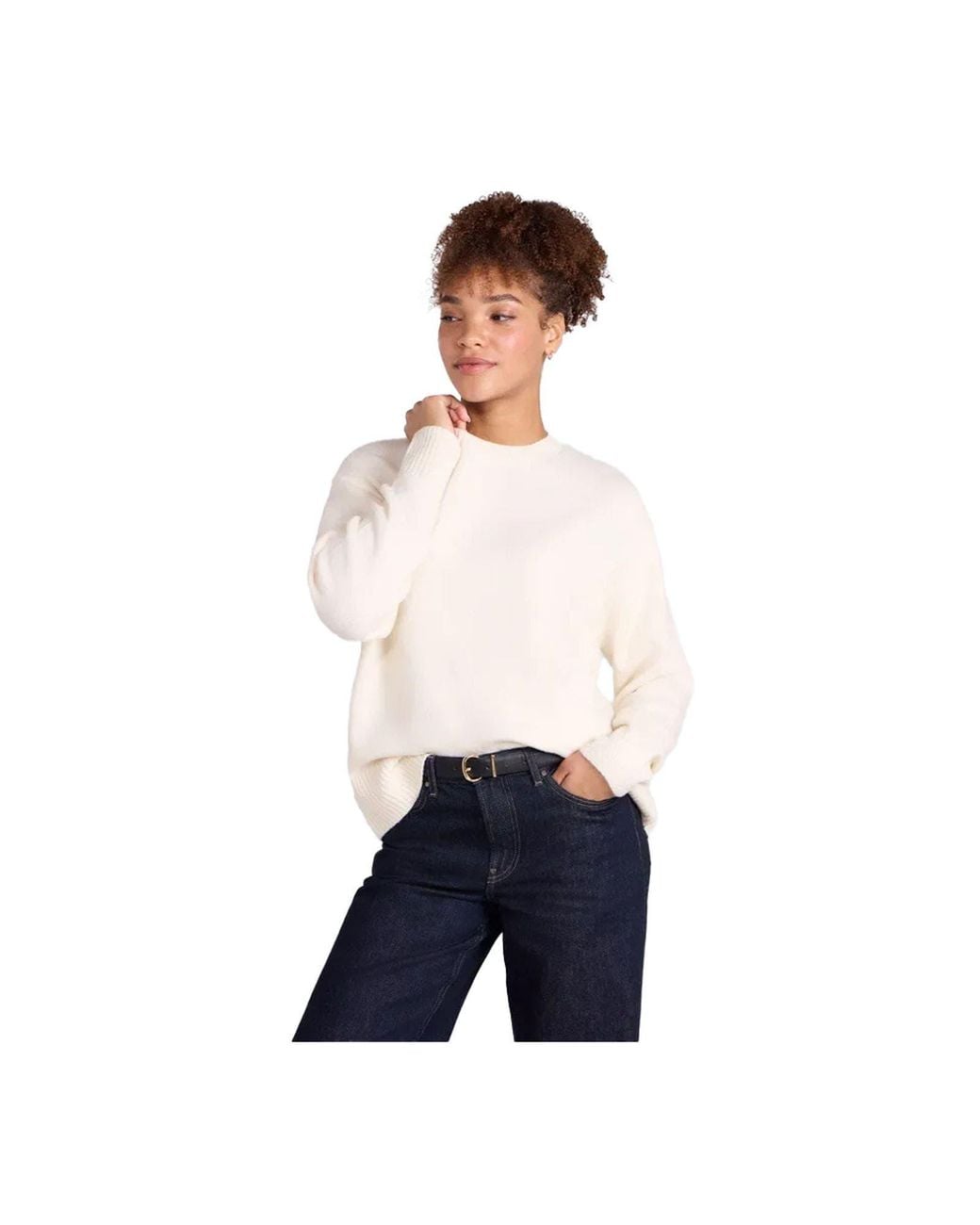 Animal Blue Fluffy Sweater