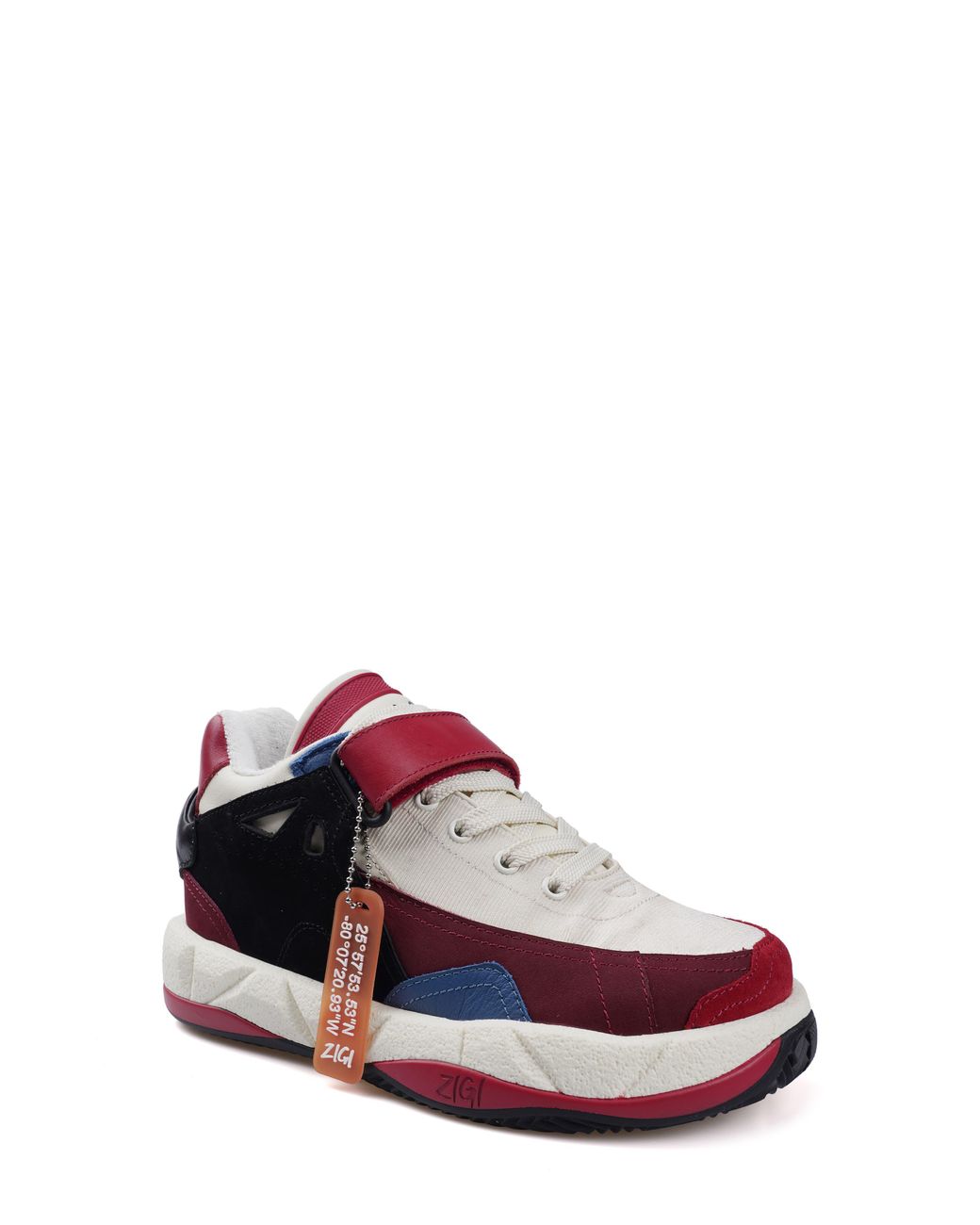 Zigi White Torani Platform Sneaker
