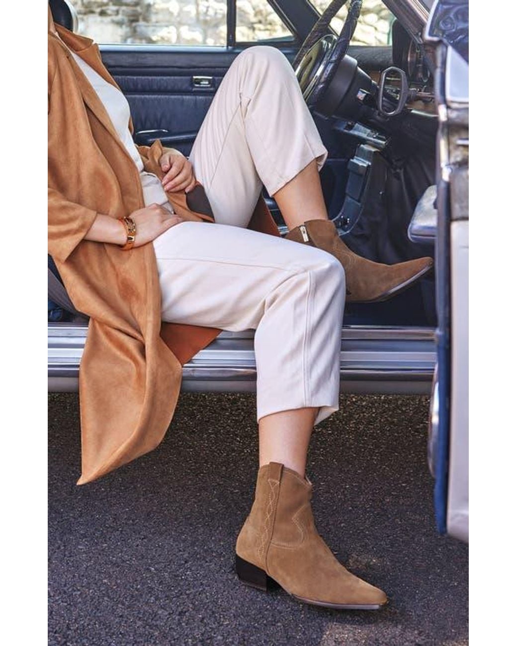 Frankie Brown Shadow Bootie