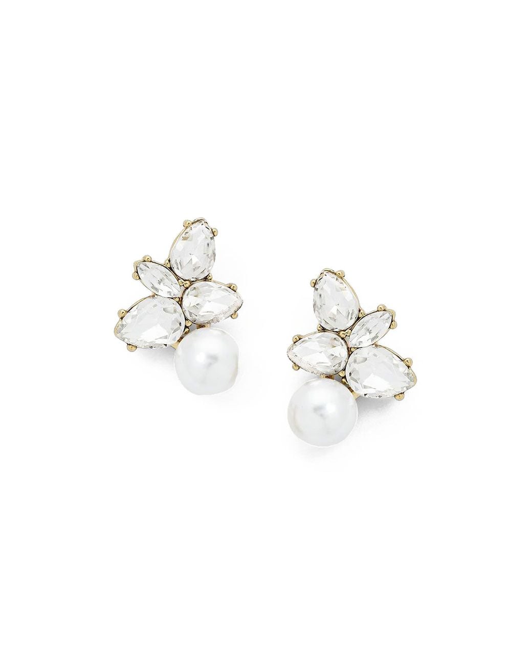 Olive + Piper White Remi Studs