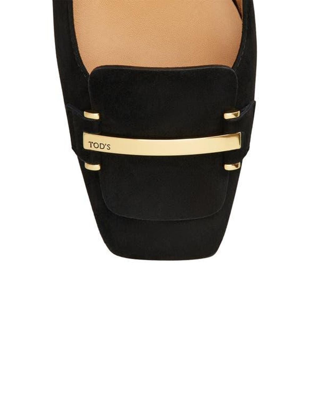 Tod's Black Barretta Slingback Pump