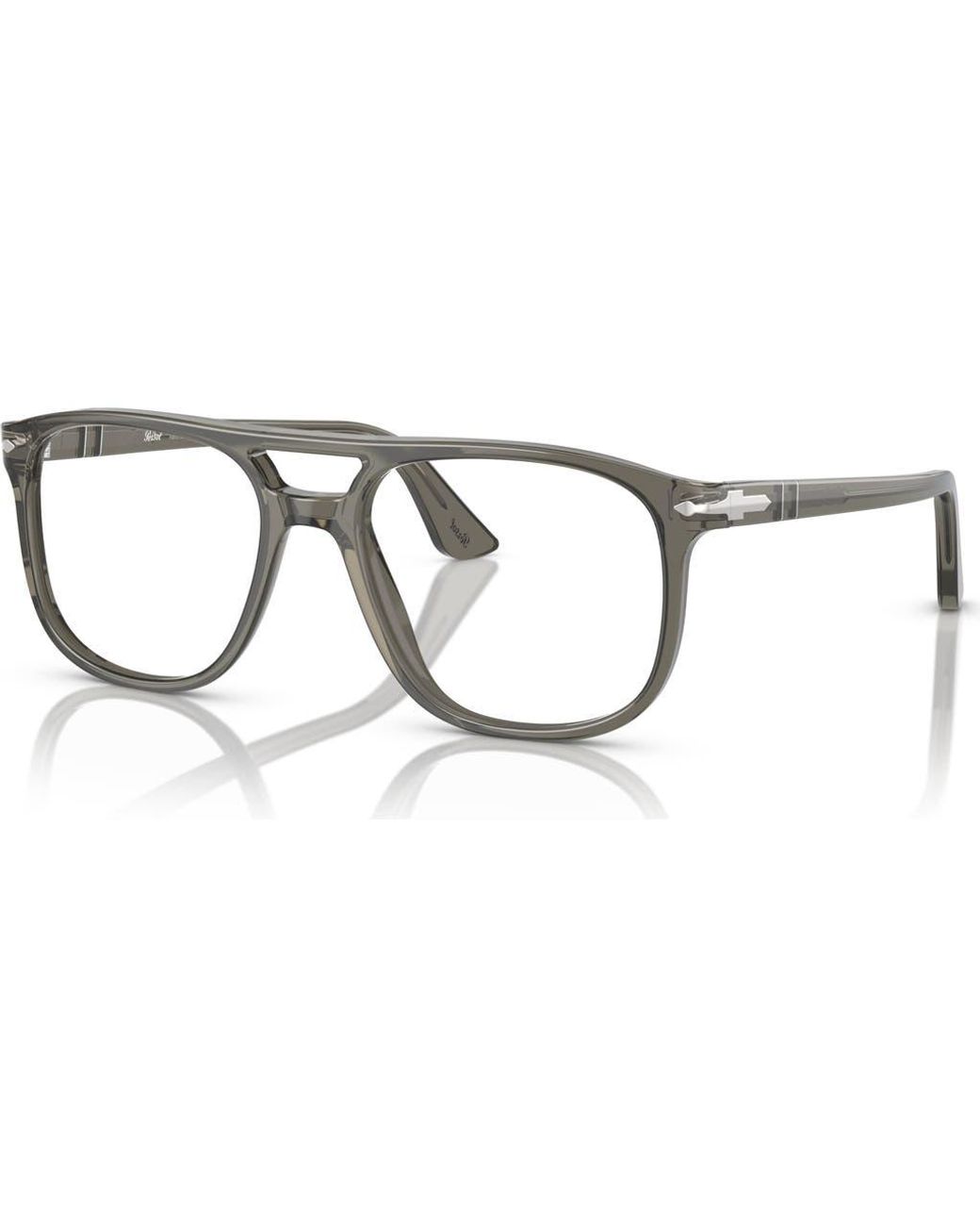 Persol Metallic 52Mm Pilot Optical Glasses