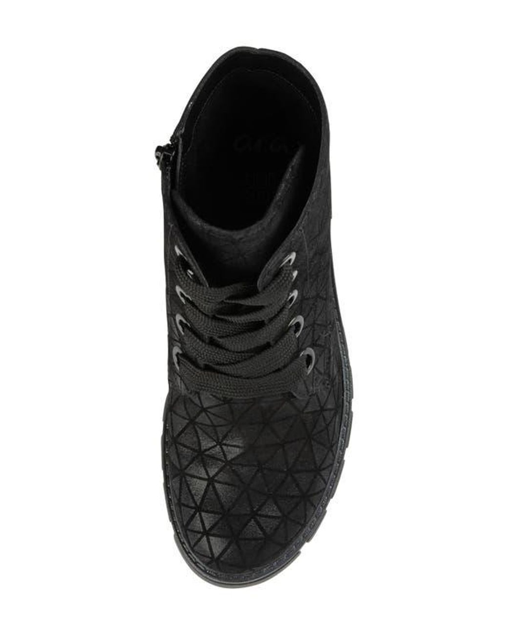 Ara Black Debbie Lace-Up Boot