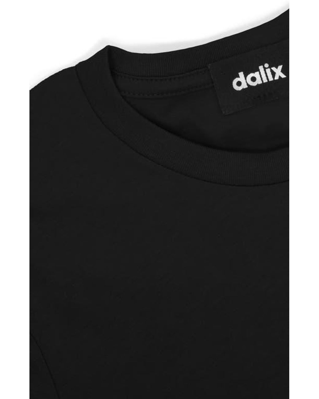 Alix Black Ghost Mode Jersey Relaxed Tee