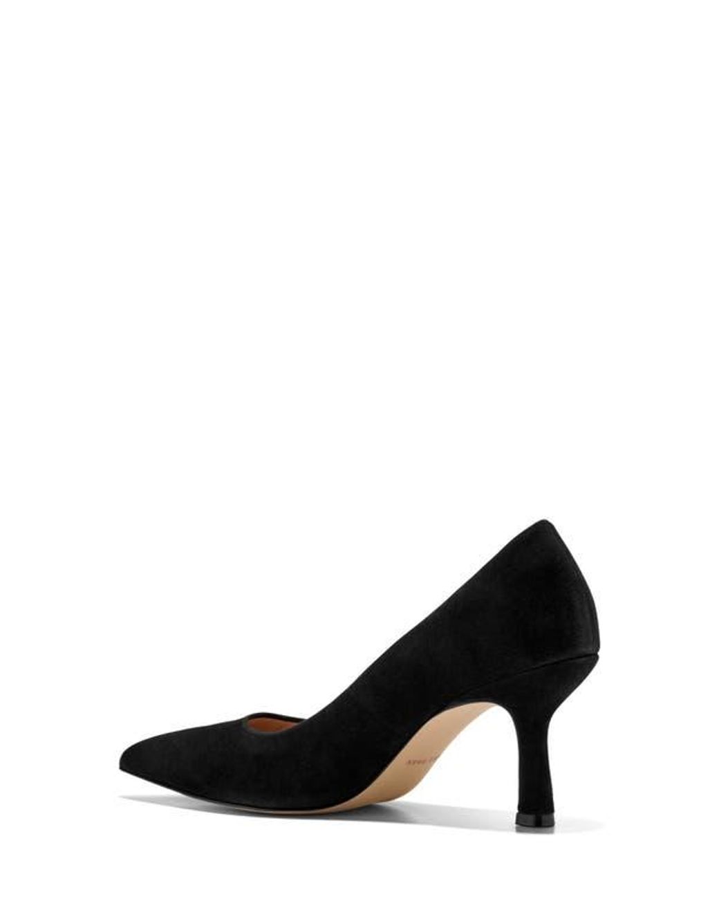 Cole Haan Black Hansell Pointed Toe Pump