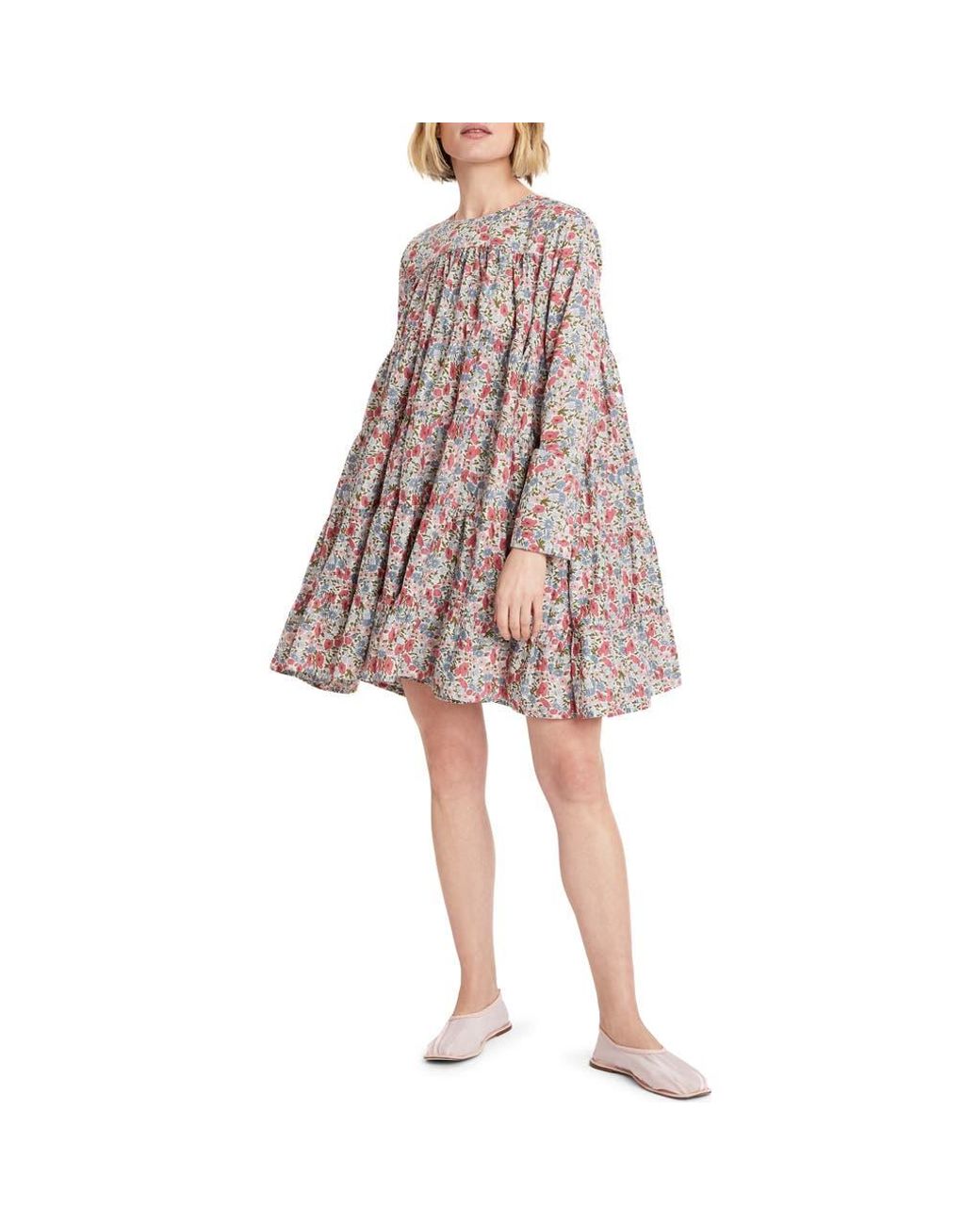 Merlette X Liberty London Soliman Floral Print Long Sleeve Merlette X Liberty London Soliman Floral Print Long Sleeve