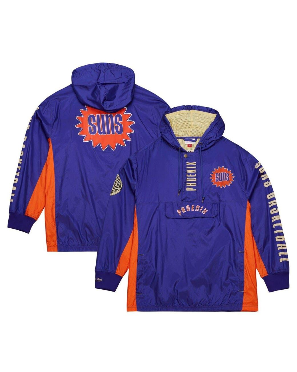 Mitchell Ness Phoenix Suns Team Og 2.0 Vintage Logo Anorak