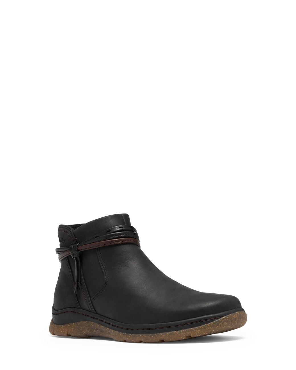 Clarks Black Orlene Roam Leather Bootie