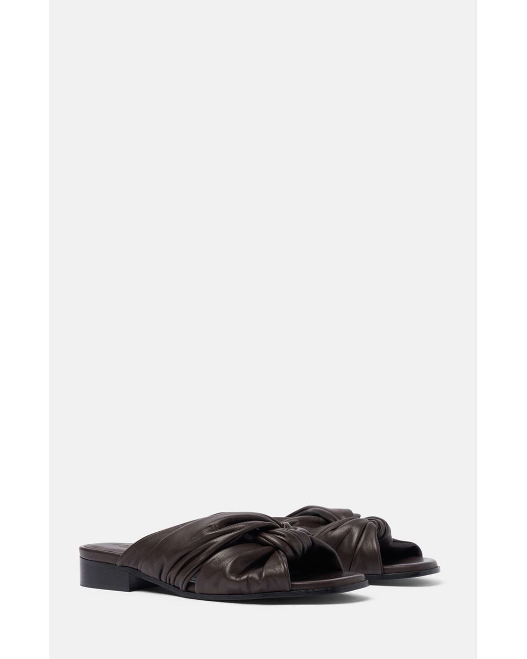 Scarosso Black Bebe Sandals