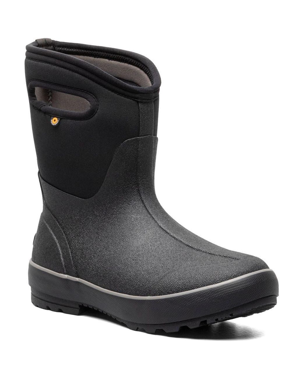 Bogs Classic Ii Mid Waterproof Rain Boot in Black | Lyst