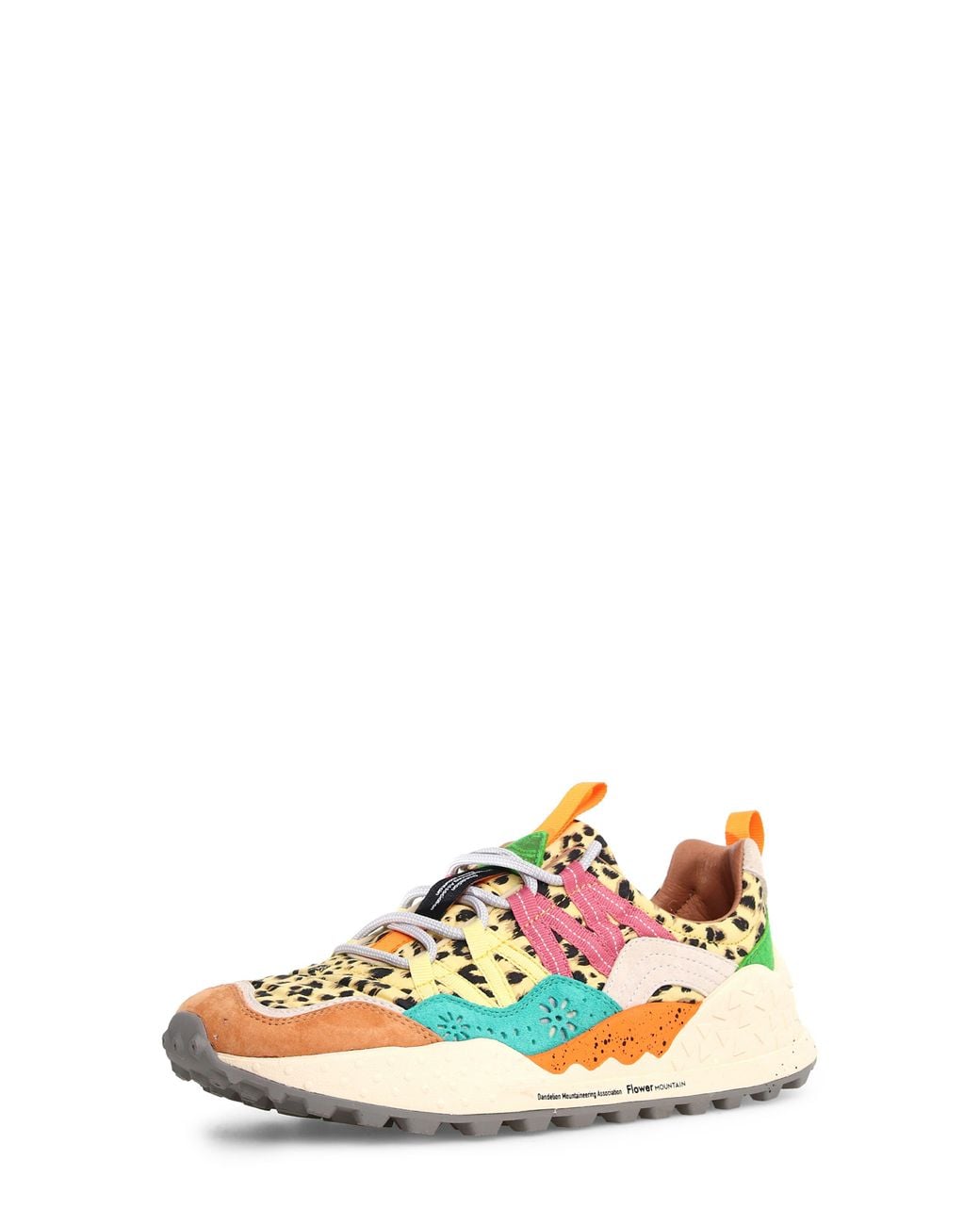 Flower Mountain White Washi Sneaker