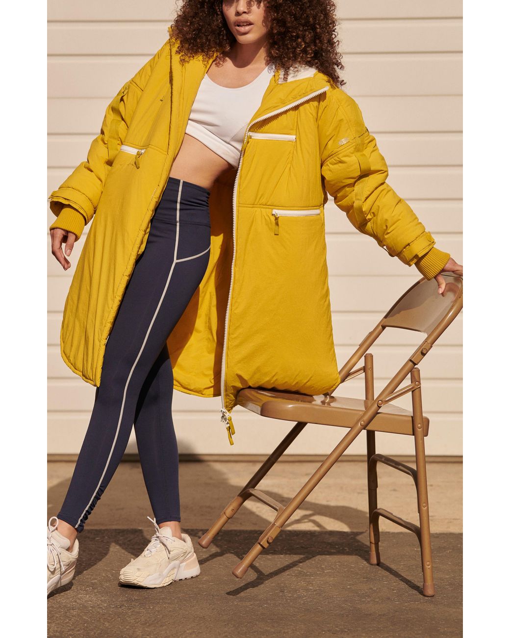 Fp Movement Survival Mode Puffer Jacket in Yellow | Lyst