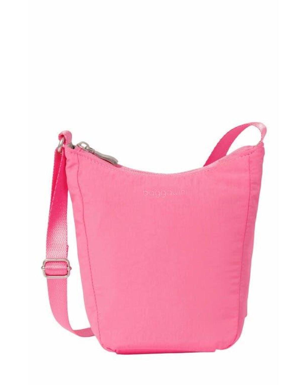 Baggallini Pink Swift Mini Crossbody