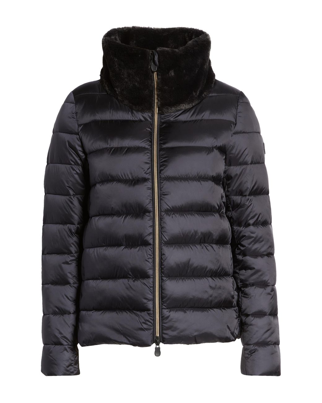 Save The Duck Mei Puffer Jacket in Black Lyst