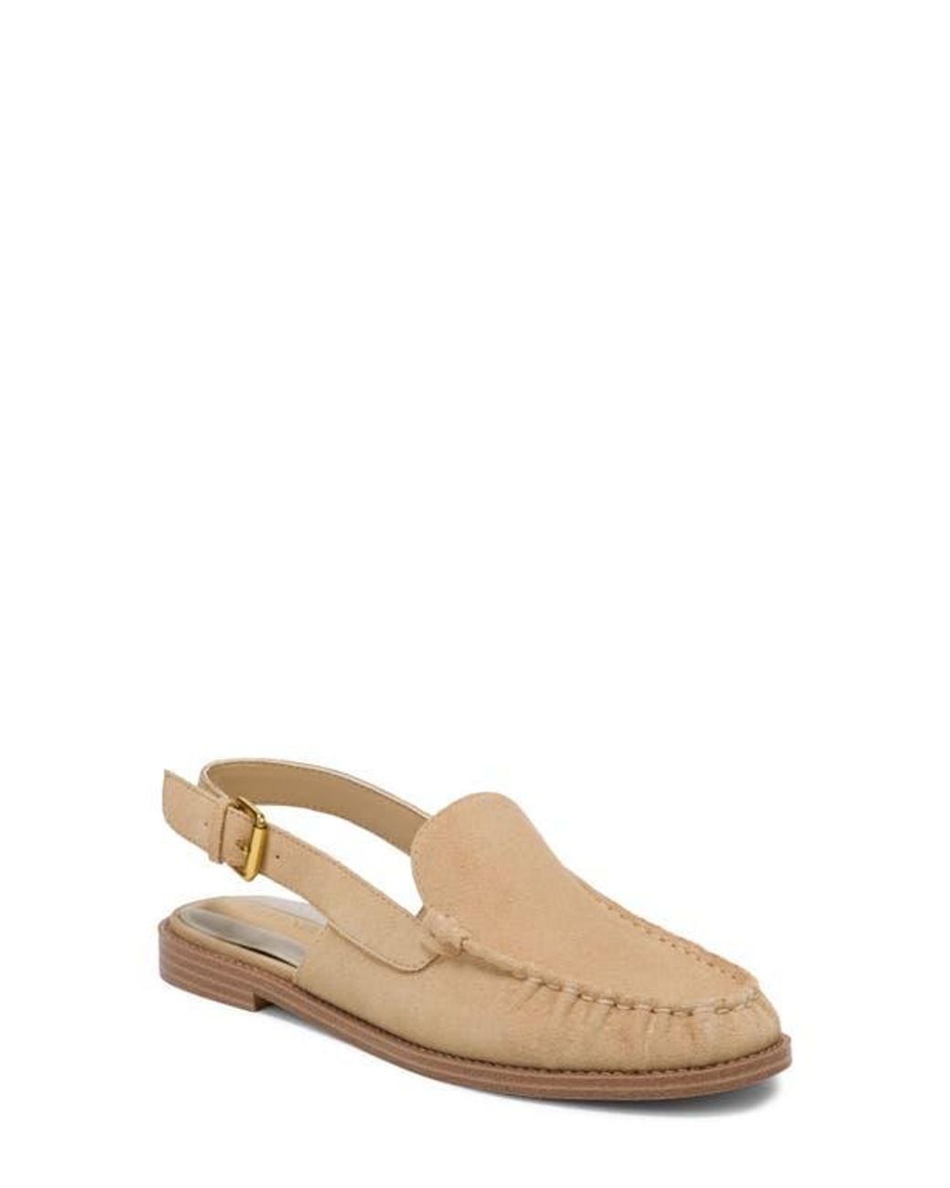 Franco Sarto Natural Sully Slingback Loafer
