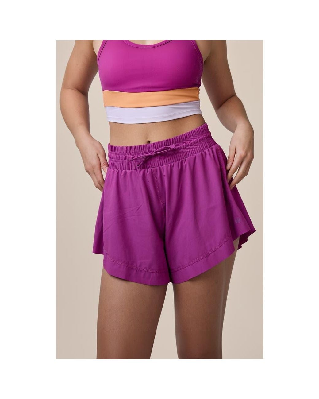 Nanis Purple Flow Short