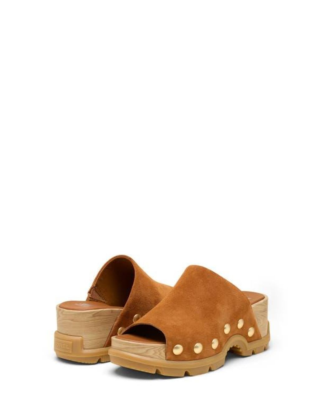 Sorel Brown Roam'N Slide Platform Sandal