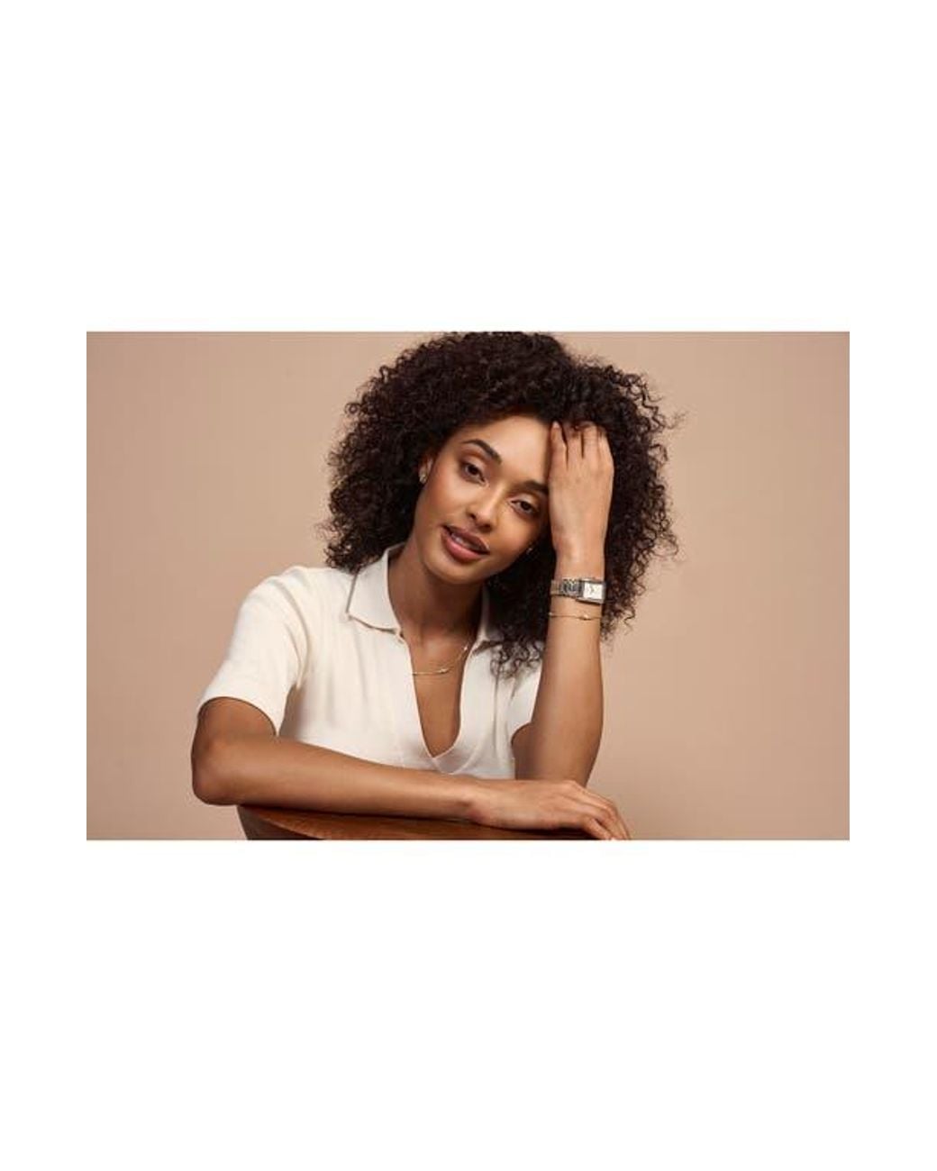 Olivia Burton Multicolor Grove Rectangular Bracelet Watch, 23Mm