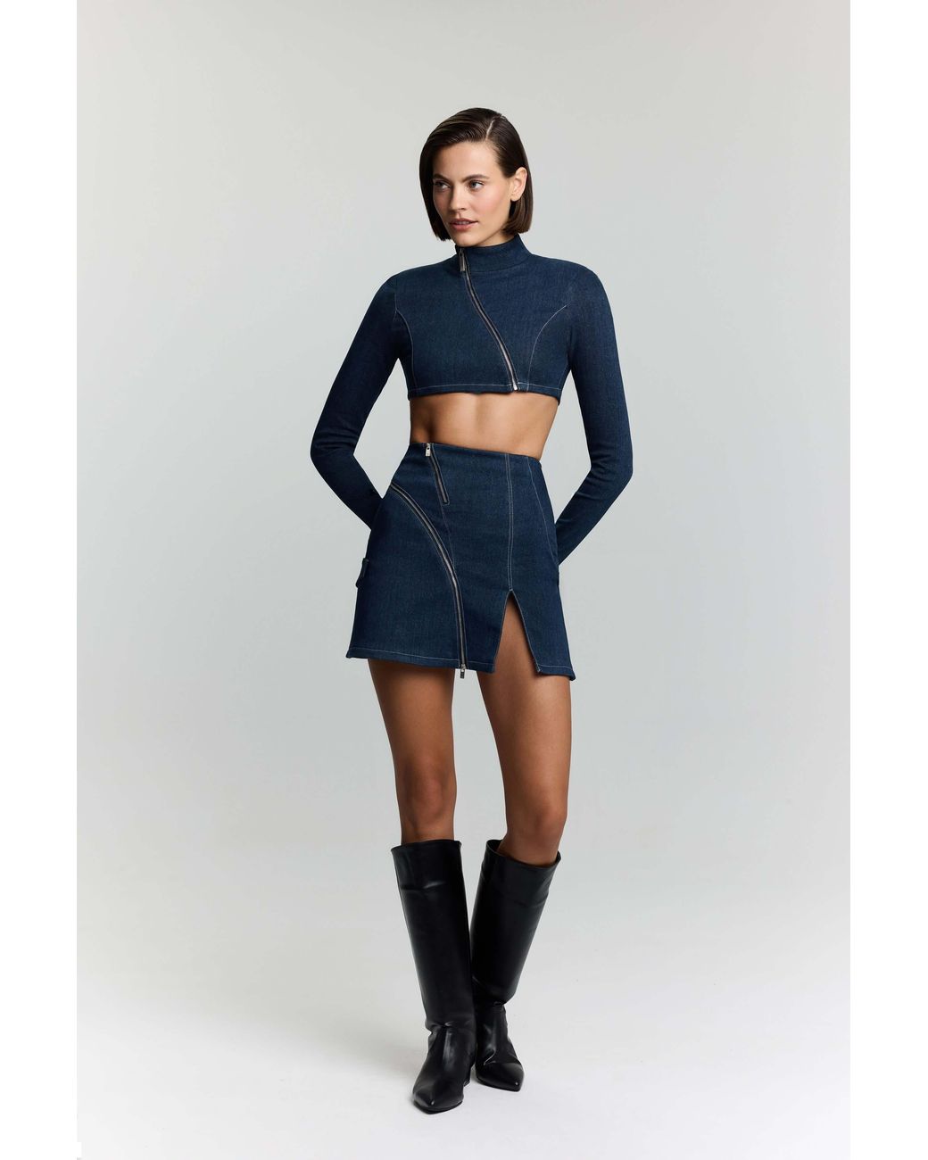 Jendue US Blue Spin Denim Jacket