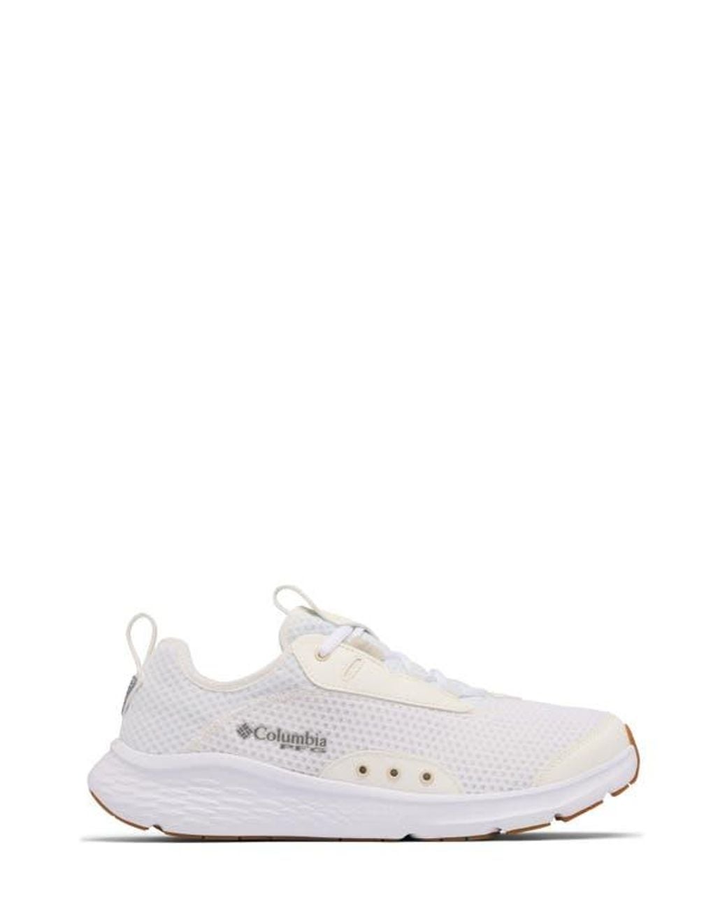 Columbia White Pfg Castback Water Resistant Fishing Shoe for men