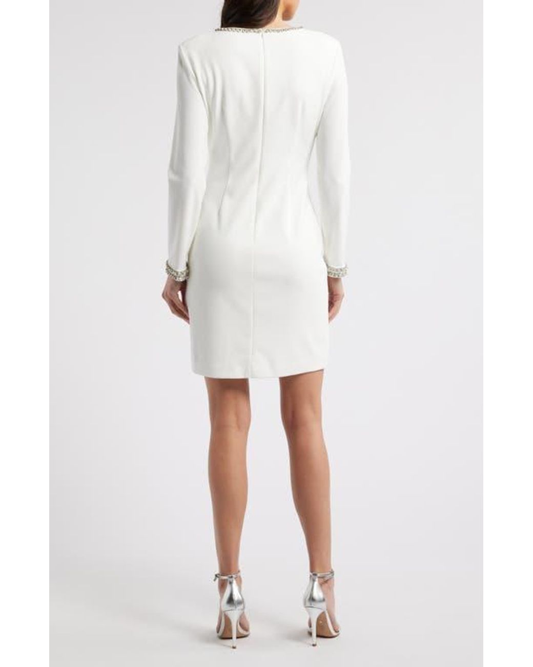 white christmas dresses Vince Camuto Black Shimmering Cocktail Dress main image 1