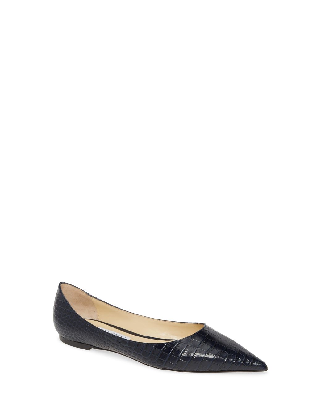 jimmy choo love croc flat