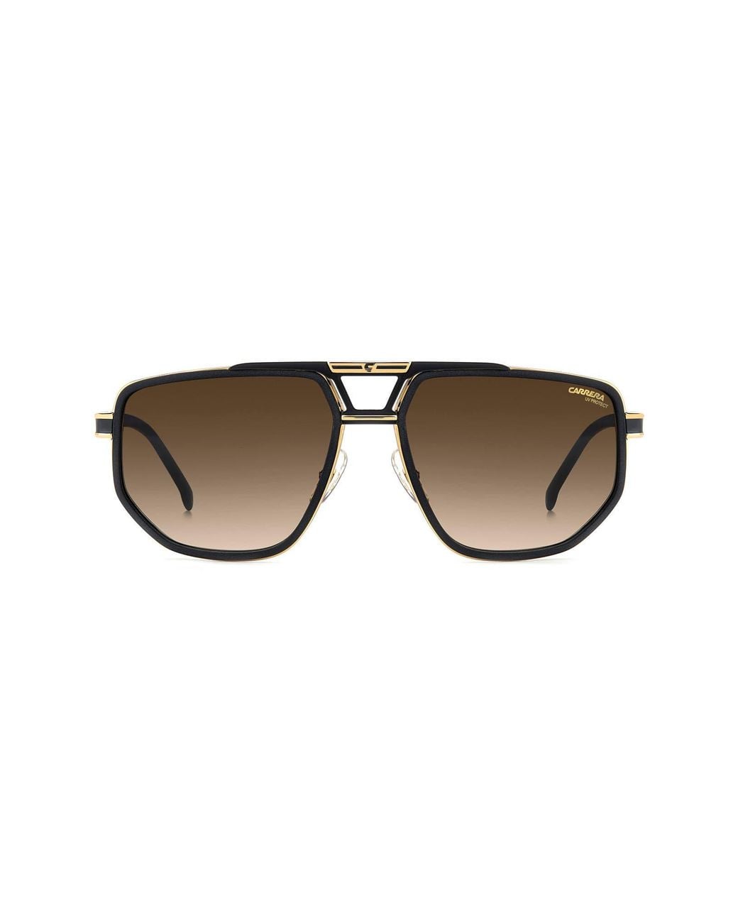 Carrera Brown 61Mm Gradient Geometric Square Sunglasses for men