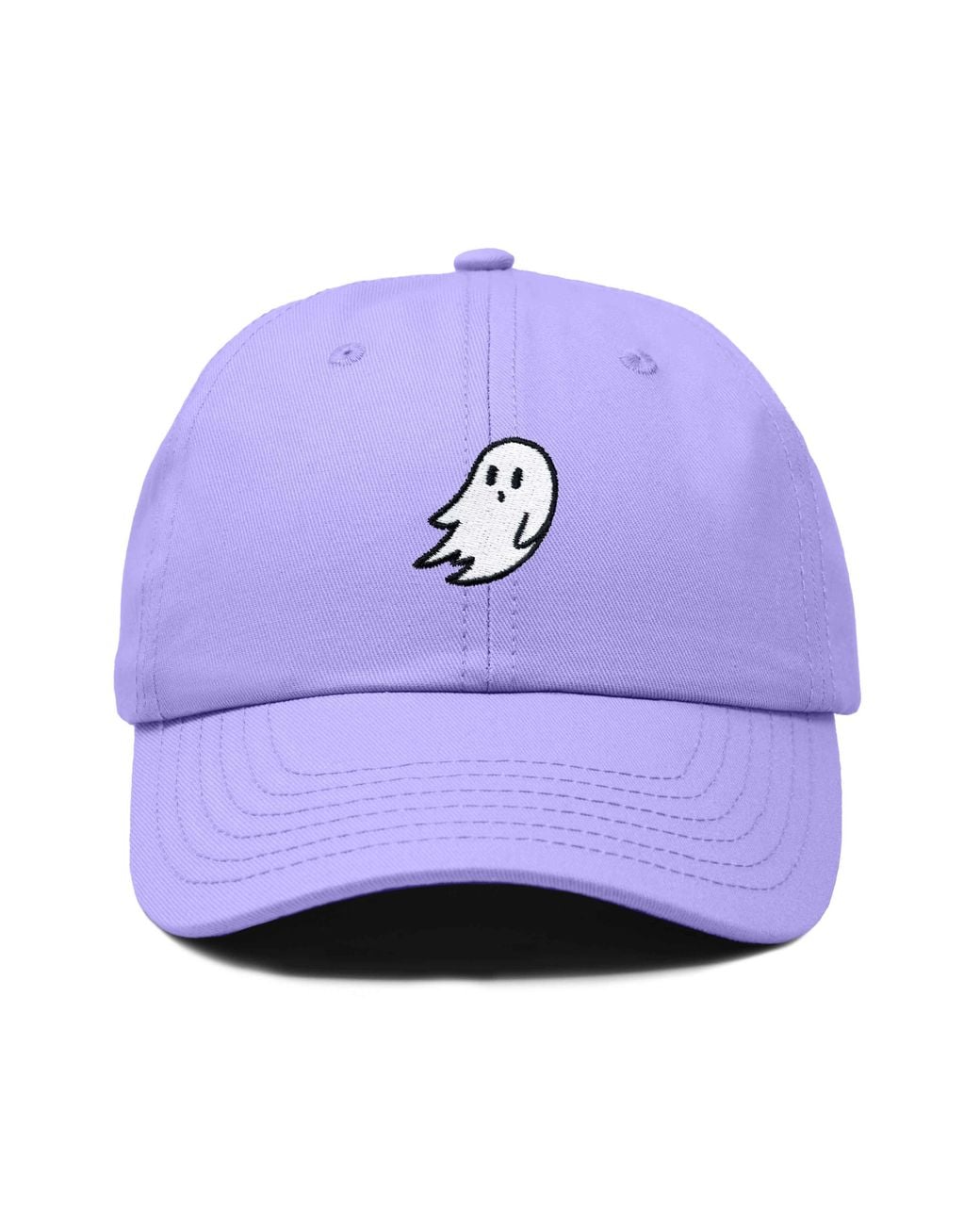 Alix Purple Ghost Embroidered Low Crown Cap