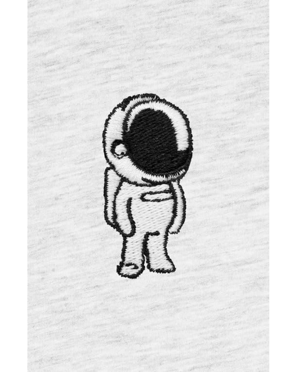 Alix White Astronaut Tee for men