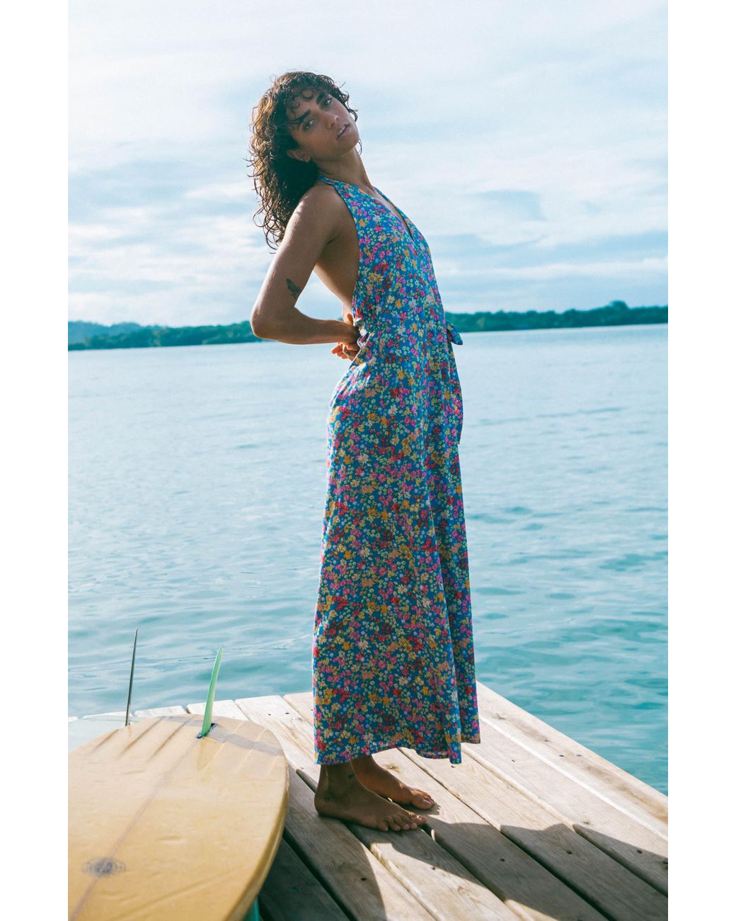 Places to be blue print maxi hotsell dress billabong