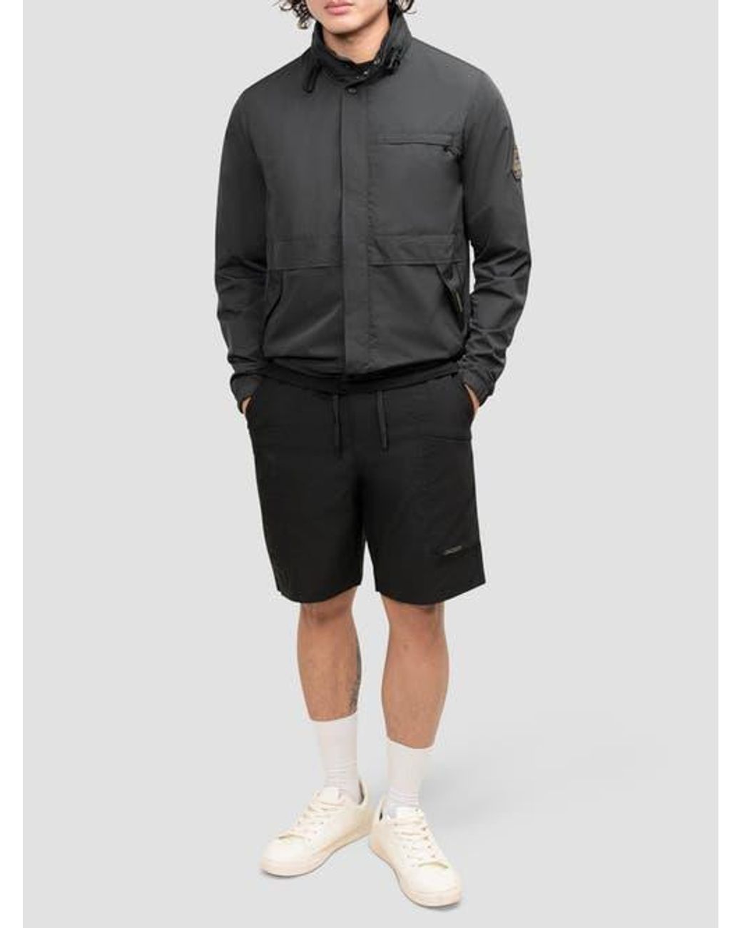 Jacket Black Atlas Lightweight Windbreaker Jacket for men